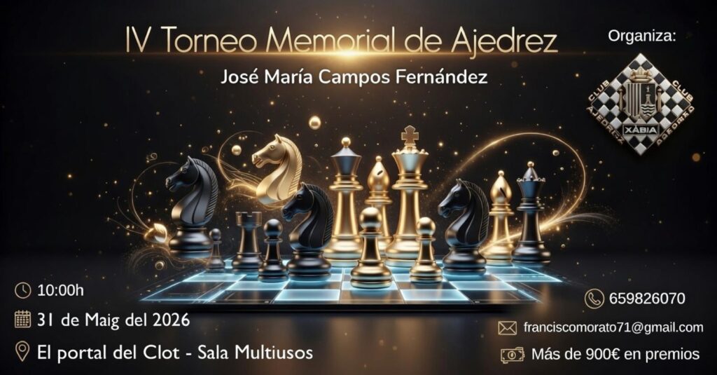 V Torneo Memorial de Ajedrez José María Campos Fernández