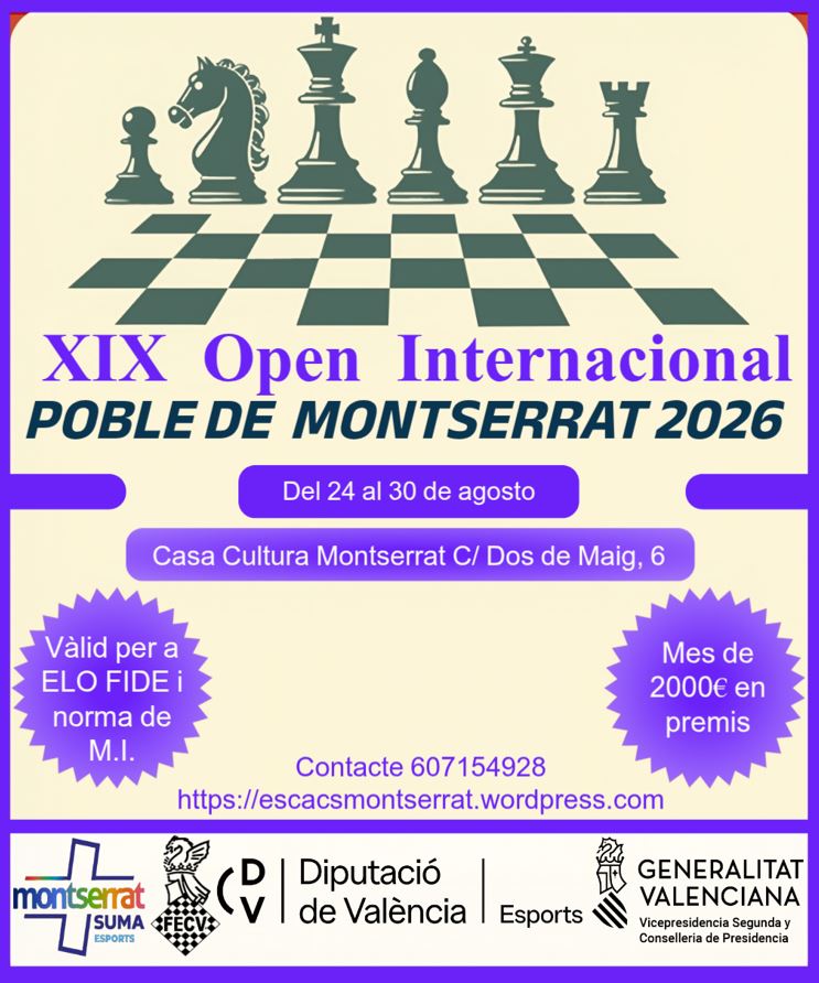 XIX Open Internacional Montserrat