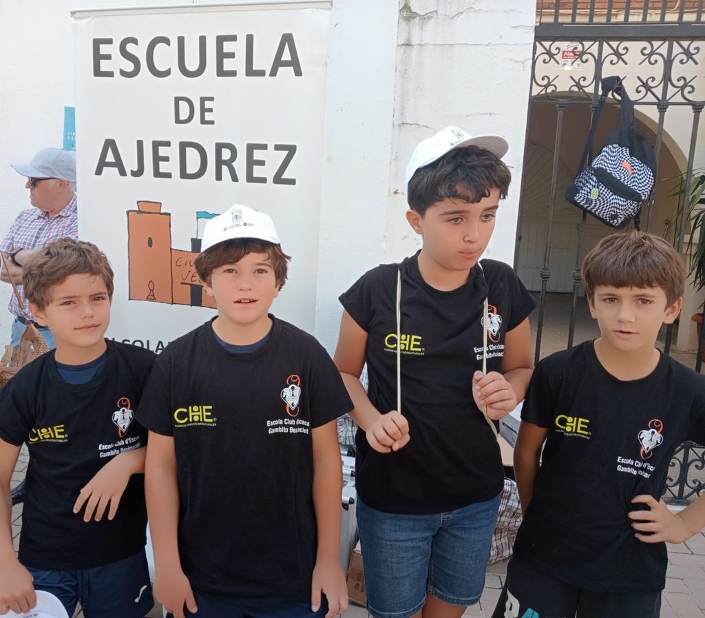 Pepe, Ricardo, Gonzalo y Guillem