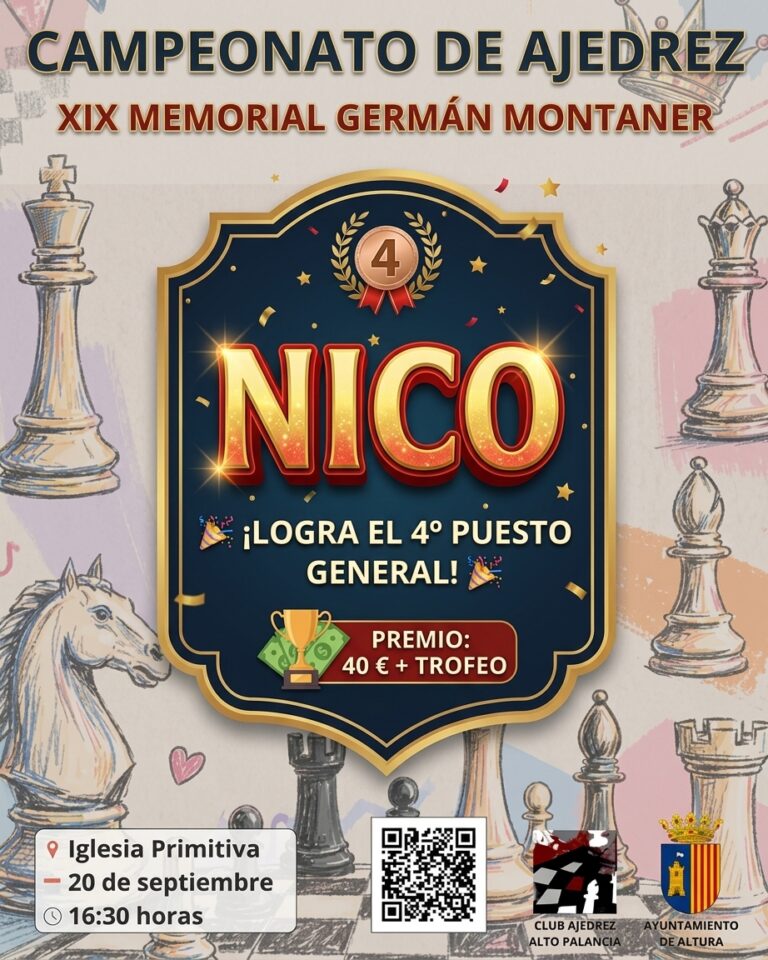 portada XIX MEMORIAL GERMÁN MONTANER
