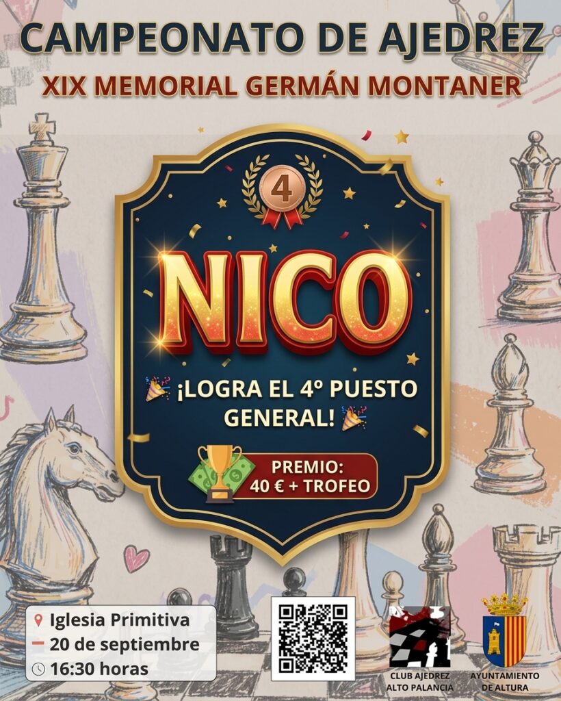 portada XIX MEMORIAL GERMÁN MONTANER